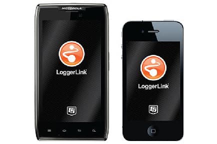スマートフォンアプリ(LoggerLink)