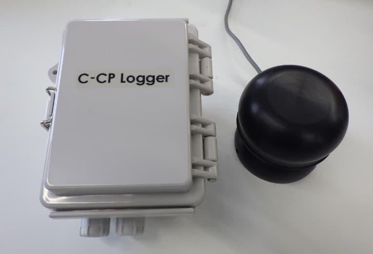 超音波風向風速計用データロガー(C-CP Logger)