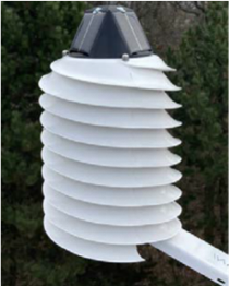 Helical太陽電池式強制通風シェルター